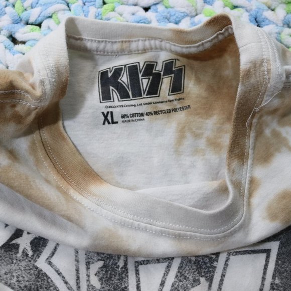KISS Rock Band Tie Dye t-shirt size XL - Picture 5 of 5
